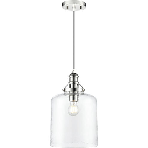Khrisa 1 Light 10 inch Polished Nickel Indoor Pendant Ceiling Light