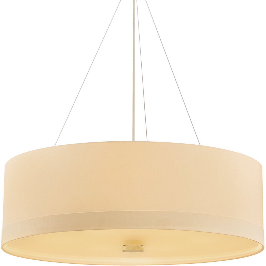 Ashland 6 Light 32 inch Aged Brass Pendant Ceiling Light