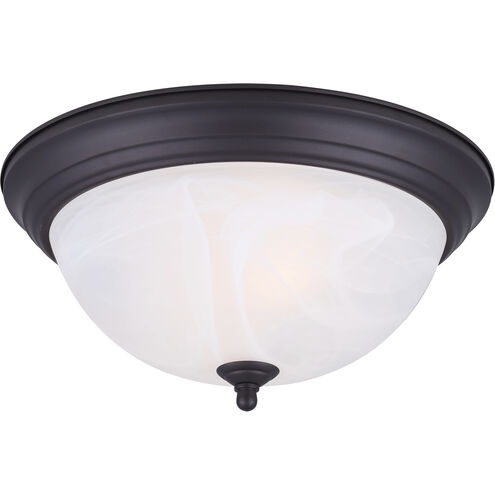 Madison 2 Light 11 inch Oil Rubbed Bronze Flush Mount Ceiling Light