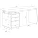 Lewis 66.25 X 24 inch Grey Desk