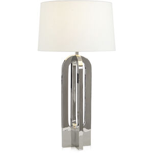 Leah Silver Table Lamp Portable Light