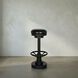 Brisbane 30.5 inch Matte Black Bar Stool, Swivel