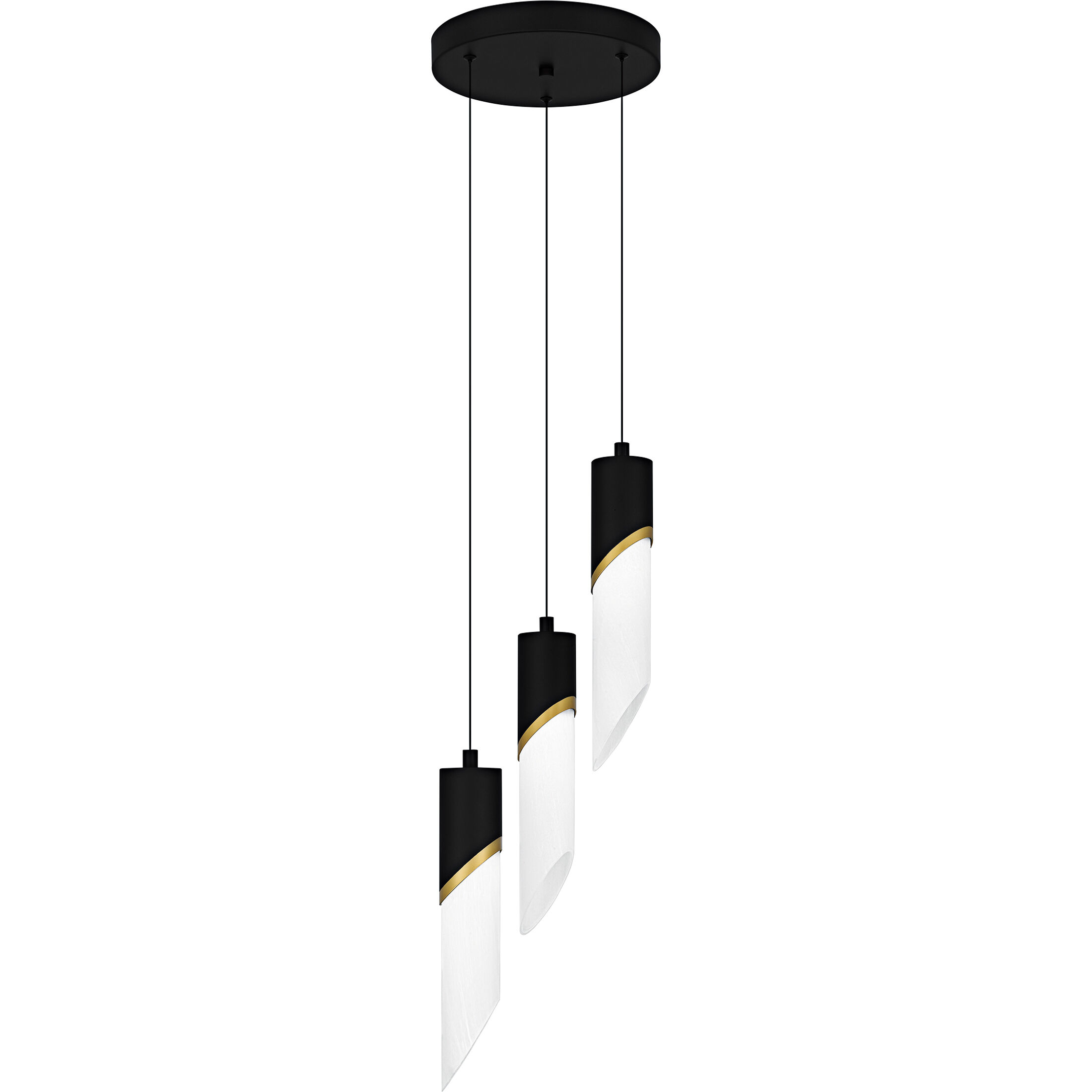 Alys LED 10 inch Matte Black Pendant Ceiling Light