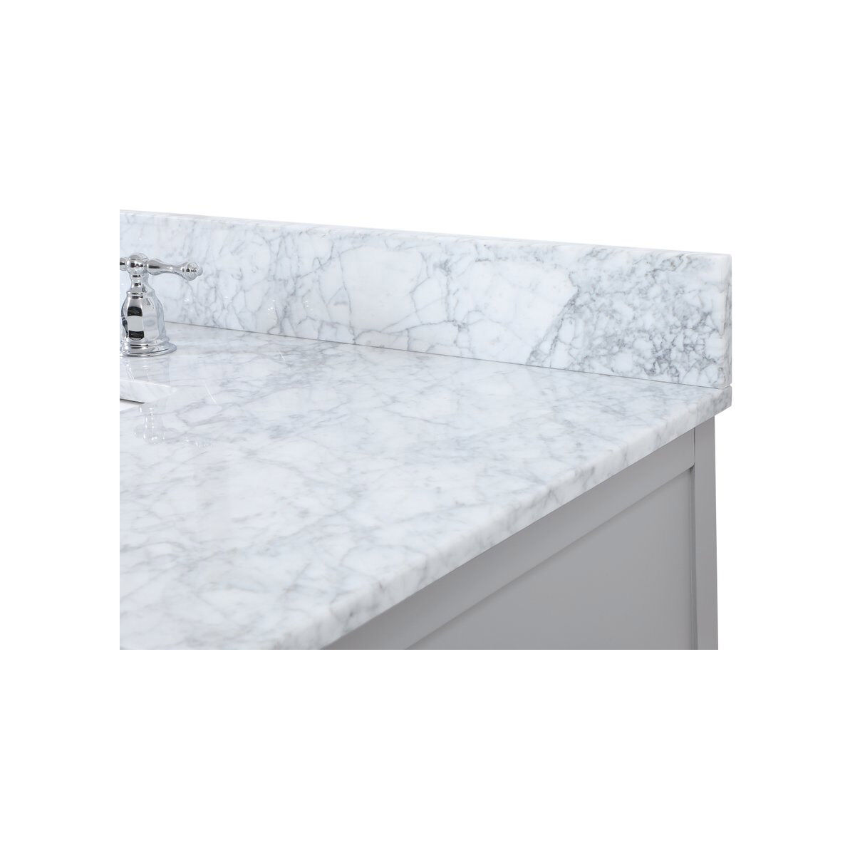 Franklin 48 X 22 X 35 inch Grey Bathroom Vanity Cabinet