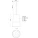 Castor 1 Light 7.88 inch Brushed Nickel Pendant Ceiling Light