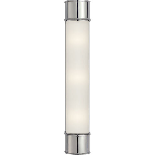 Chapman & Myers Oxford 3 Light 4 inch Chrome Bath Sconce Wall Light