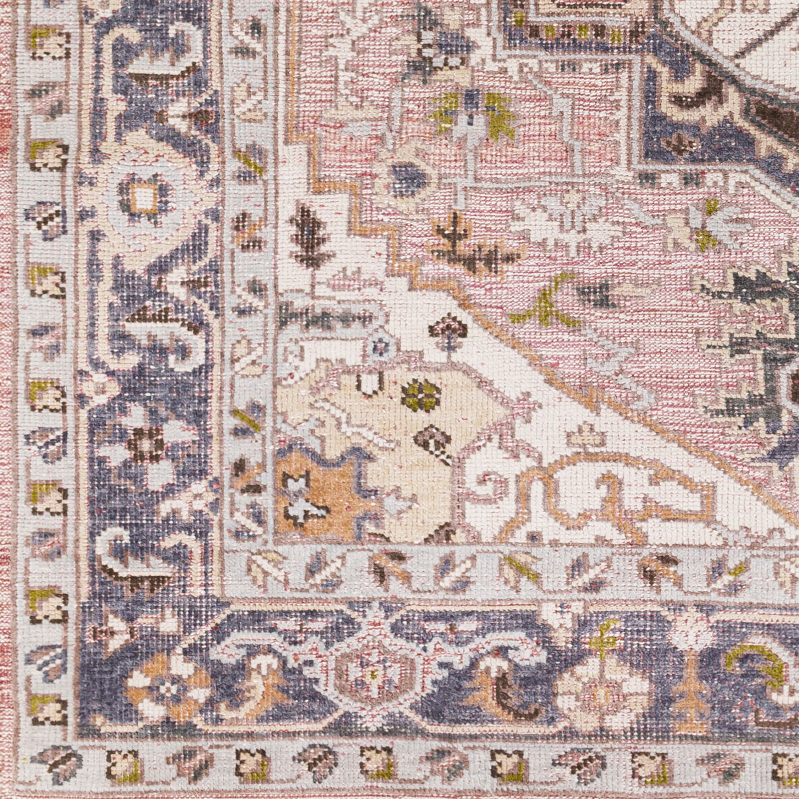 Revere 36 X 24 inch Dark Blue Rug in 2 x 3, Rectangle