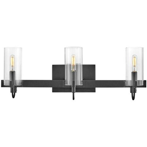 Ryden LED 23 inch Black Vanity Light Wall Light