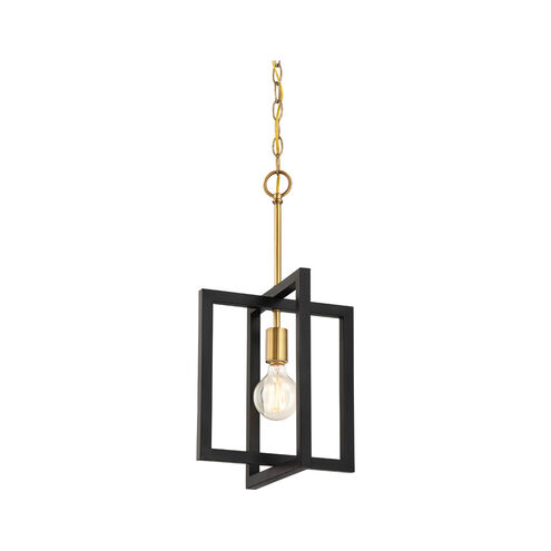 Xander 1 Light 11 inch Aged Warm Brass Mini Pendant Ceiling Light