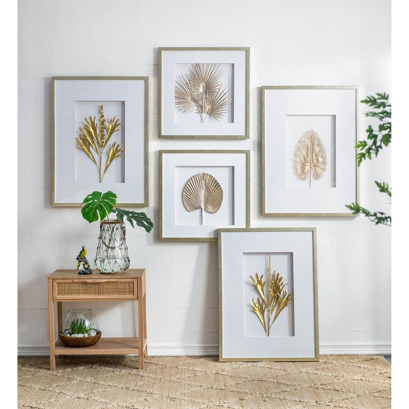 Botanical Gold Wall Art