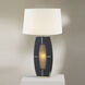 Delacey 30 inch 23 watt Black Table Lamp Portable Light