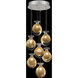 Essence 7 Light 13.5 inch Silver Pendant Ceiling Light