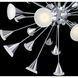 Esplo LED 25 inch Chrome Chandelier Ceiling Light