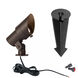 Tyler Bronze 7 watt LED Spot and Flood Lighting in 2700K, Low Voltage Accent Light, WAC Landscape
