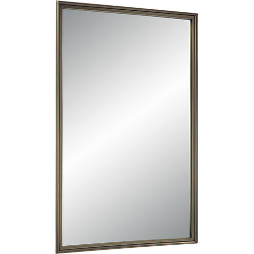 Sandcastle 36 X 24 inch Antique Brushed Brass Wall Mirror