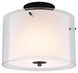Essex 2 Light 12.00 inch Semi-Flush Mount