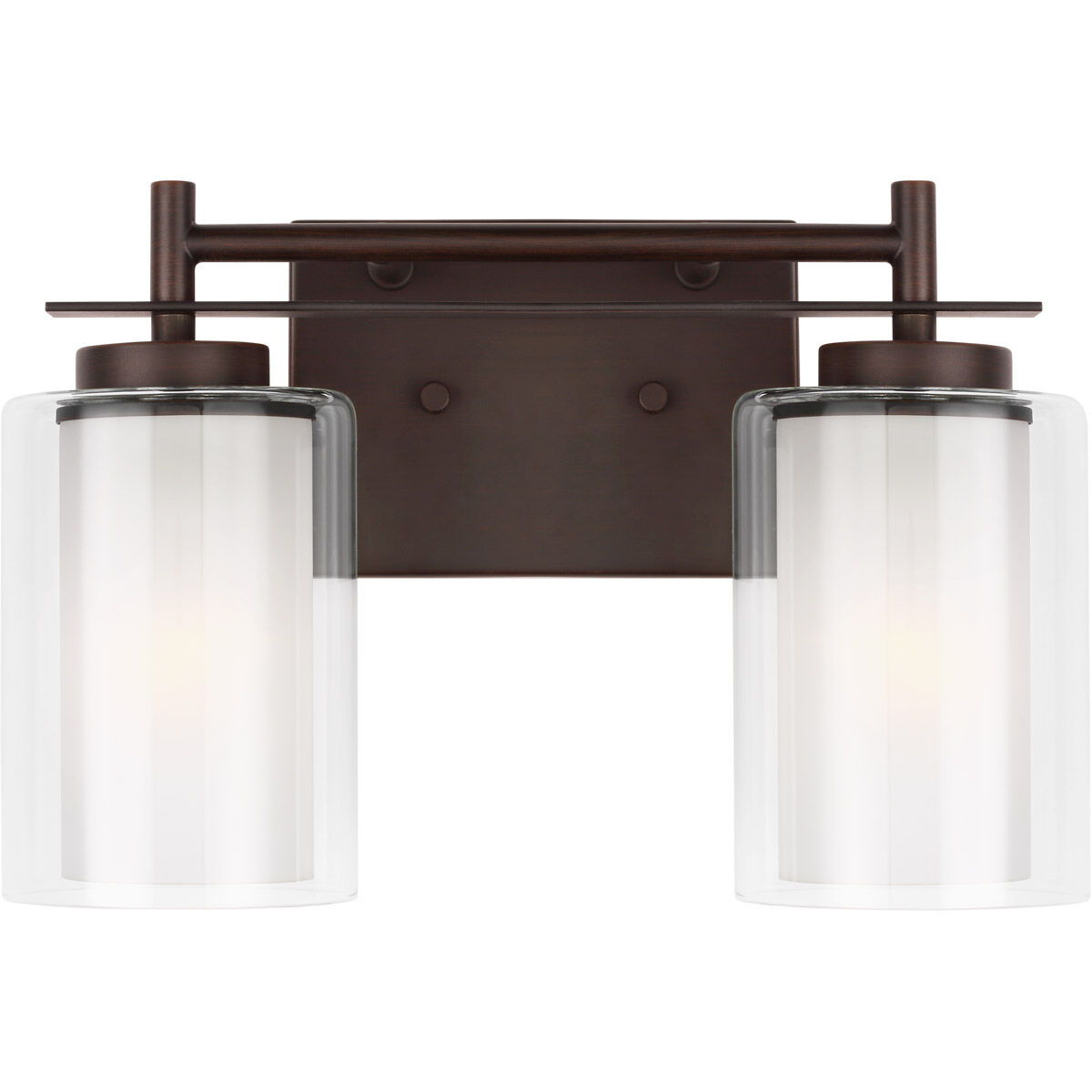 Elmwood Park 2 Light 13.25 inch Bronze Wall Bath Fixture Wall Light