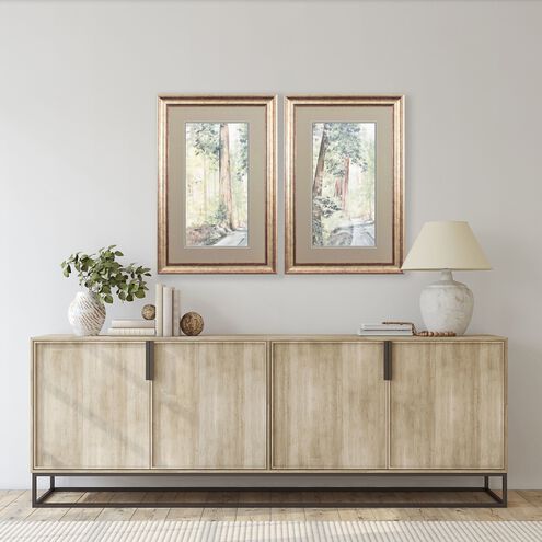Landscapes Green and Brown Framed Art