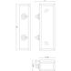 Chelsey 2 Light 16 inch Oxidized Silver Bath Light Wall Light