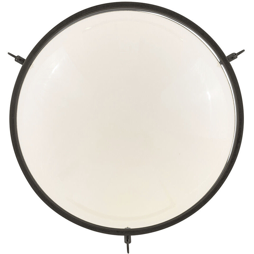 Collins 1 Light 15 inch Black Oxide Semi-Flush Mount Ceiling Light, Medium