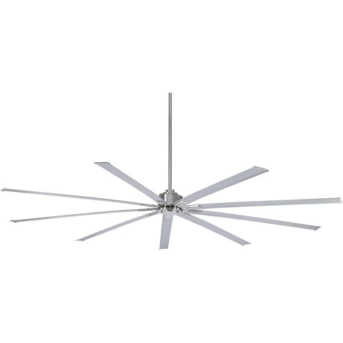Xtreme 96 inch Brushed Nickel with Silver Blades Ceiling Fan