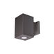 Cube Arch LED 5 inch Graphite Sconce Wall Light in 3500K, 85, Flood, Away From Wall