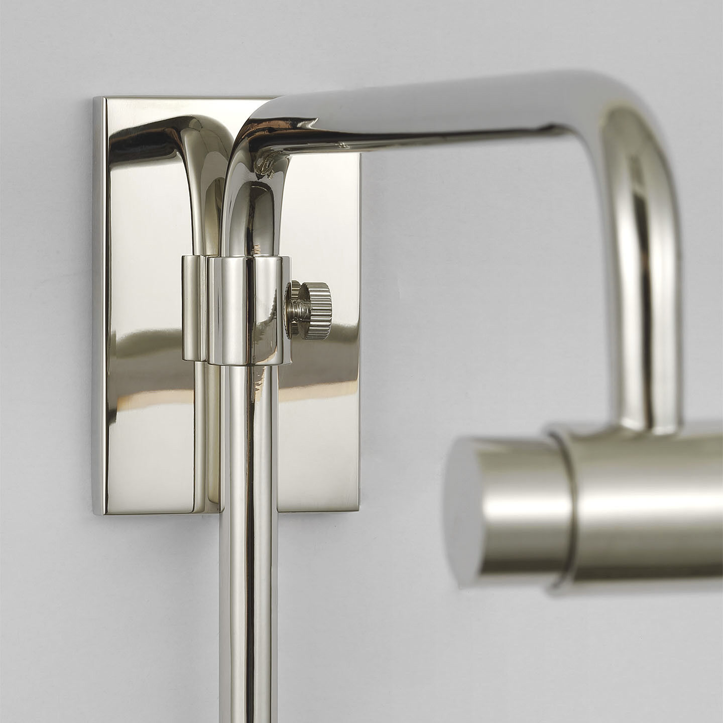 Thomas O'Brien Kidd 12 watt 18 inch Polished Nickel Frame Mount Picture Light Wall Light