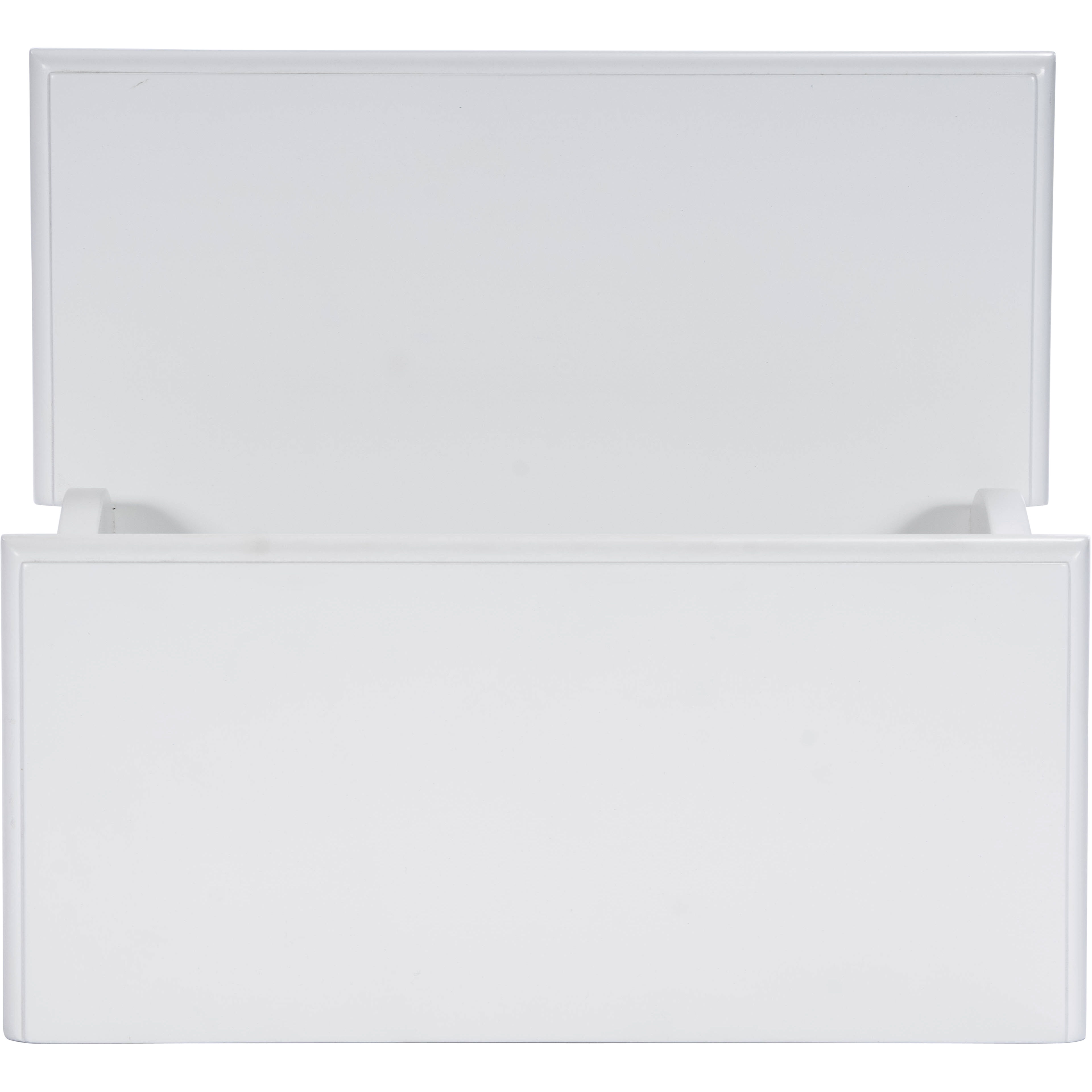 Melrose White Ottoman or Stool