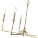 Azara 5 Light 28 inch Vintage Brass Chandelier Ceiling Light