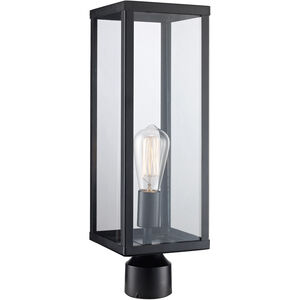 Oxford 1 Light 19 inch Black Outdoor Postmount Lantern