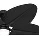 Tropic View 52 inch Matte Black Outdoor Ceiling Fan