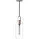 Alora Mood Soji 1 Light 5.13 inch Brushed Nickel Pendant Ceiling Light