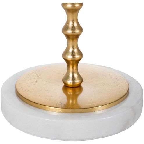 Addie 34.25 inch Gold Leaf Table Lamp Portable Light
