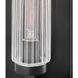 Stassi 1 Light 21 inch Black Outdoor Wall Mount Lantern