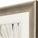 Blue Dry Palms Blue and Beige Framed Art, Propac