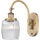 Franklin Restoration Colton LED 6 inch Brushed Brass Sconce Wall Light