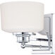 Soho 1 Light 8 inch Polished Chrome Vanity Light Wall Light