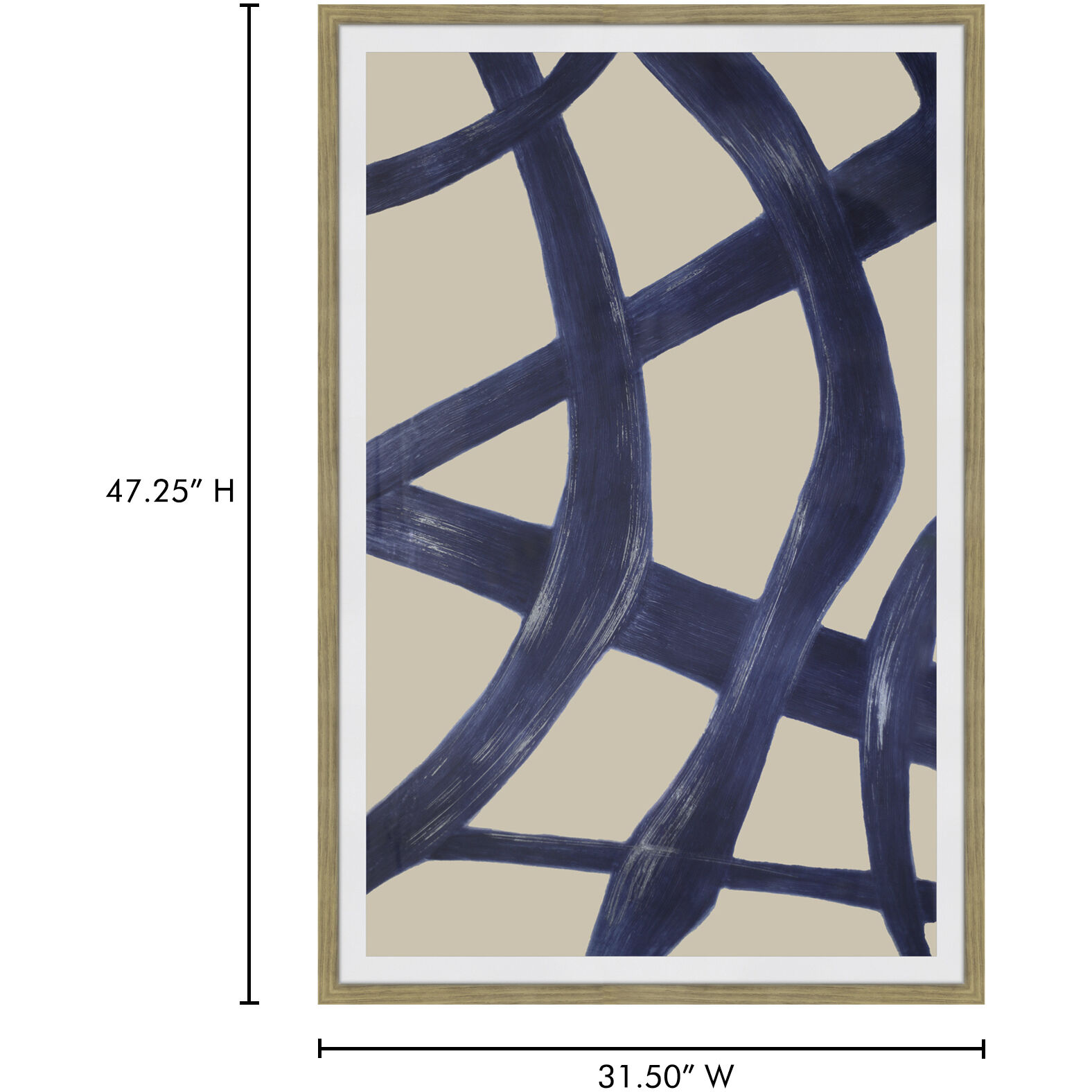 Clarity 2 47 X 32 inch Ink Print, Abstract