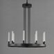 Ovation LED 24 inch Black Single-Tier Chandelier Ceiling Light