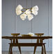 Mobius 12 Light 38.1 inch Modern Brass Pendant Ceiling Light