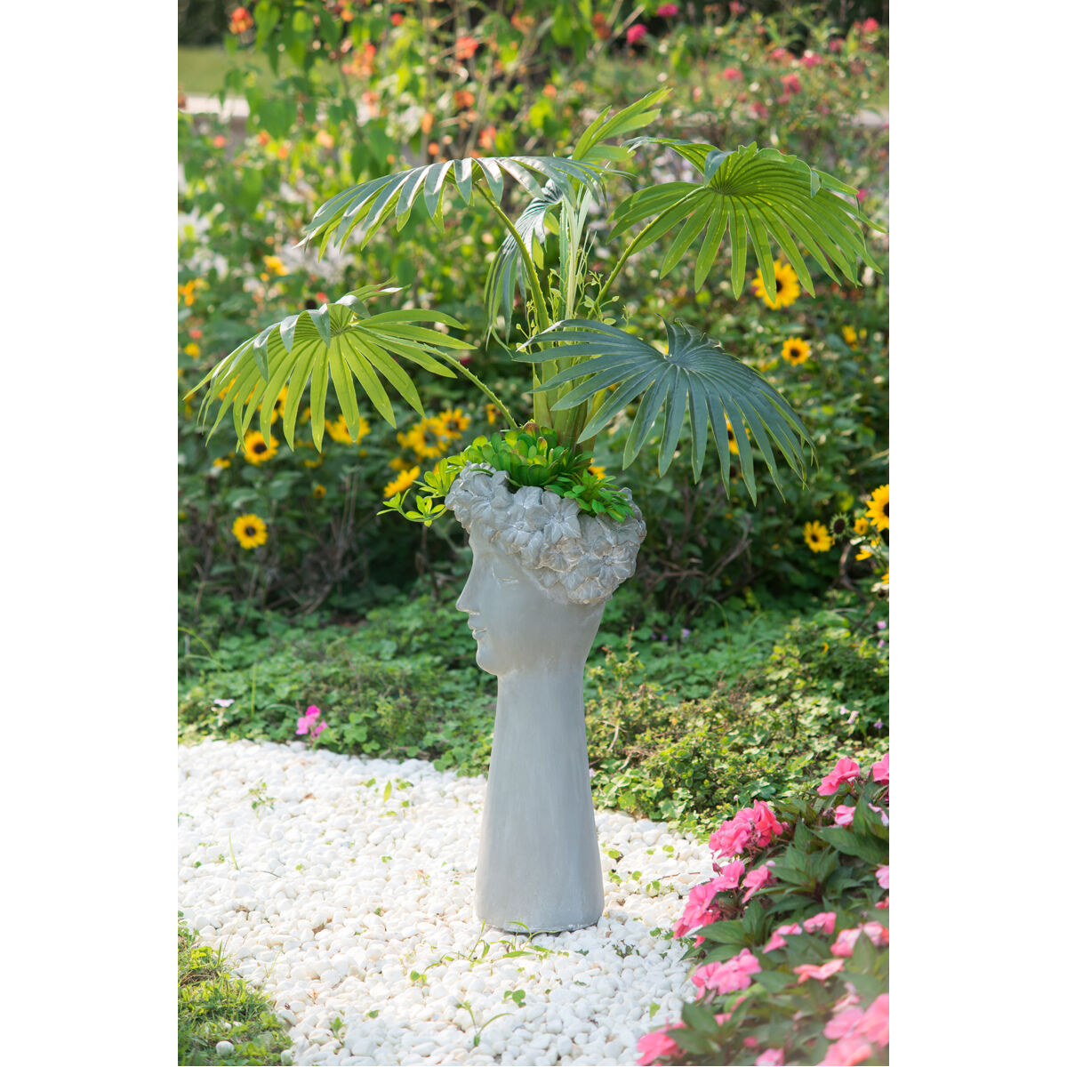 Woman 22.8 X 12.6 inch Vase