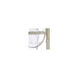 Wildwood 8 Light 28 inch Clear/Silver Leaf Chandelier Ceiling Light