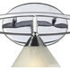 Elysburg Vanity Light Wall Light in Polished Chrome