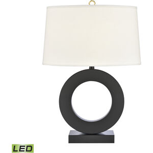 Around the Edge 32 inch 9.00 watt Dry White Table Lamp Portable Light