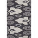 Alameda 63 X 39 inch Navy, Light Gray, Khaki, White Rug