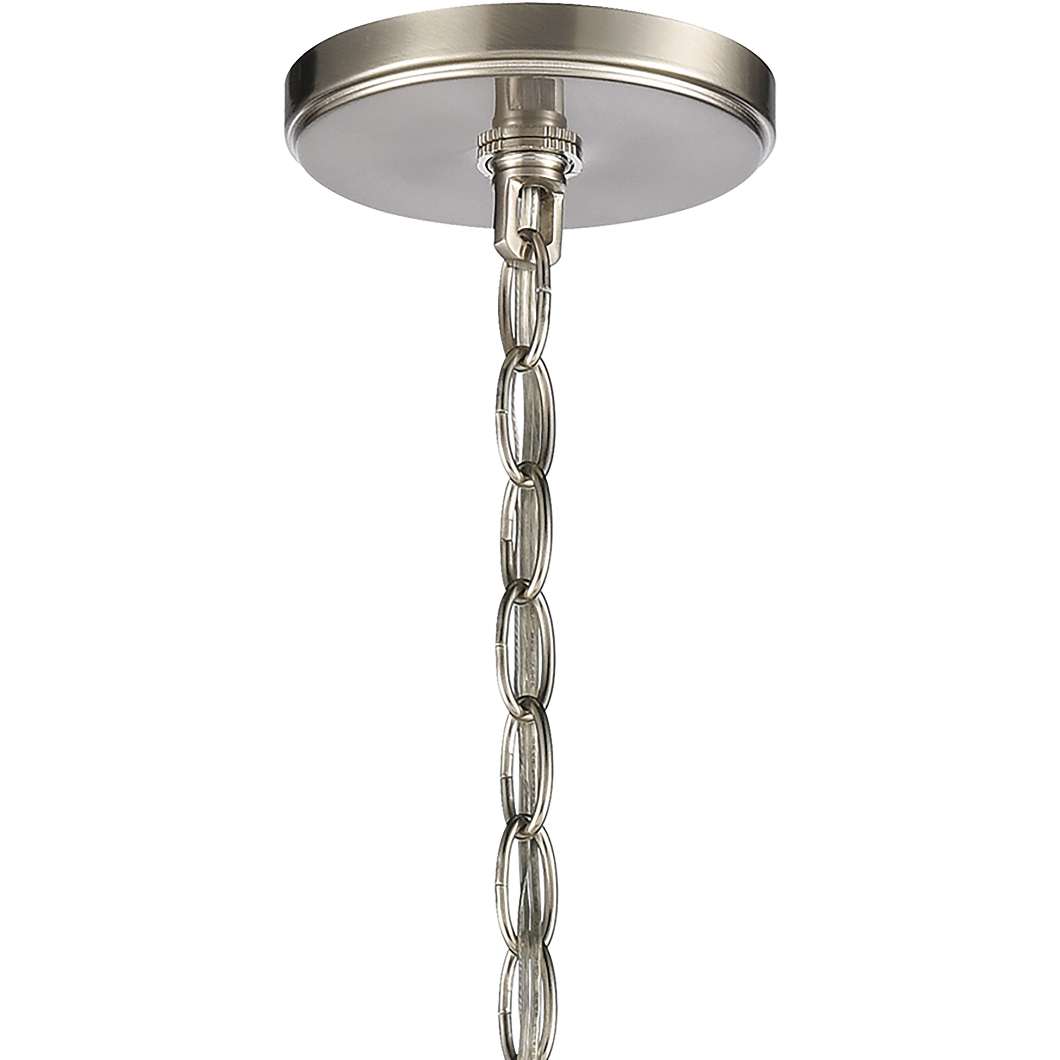 Rotunde 4 Light 18 inch Beechwood Chandelier Ceiling Light