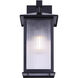 Fernie 1 Light 12.5 inch Matte Black Outdoor Down Light