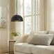 Kochi 1 Light 15.25 inch Matte Black Chandelier Ceiling Light