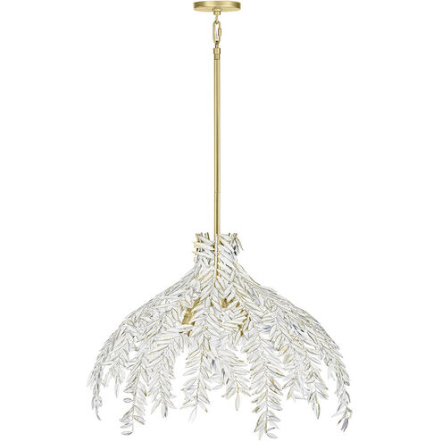 Jalore 4 Light 32 inch White Chandelier Ceiling Light