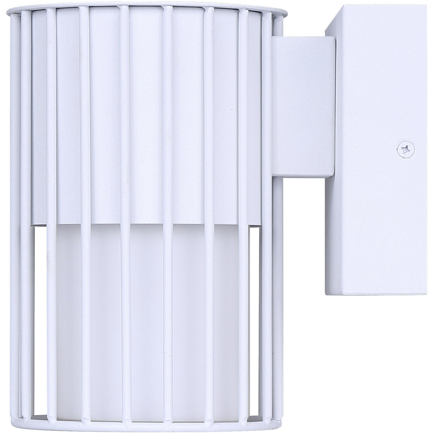 Javon LED 7 inch White Outdoor Lantern